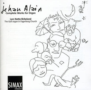 the album cover for Lars Notto Birkeland - Complete Works for Organ