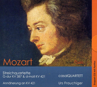the album cover for Urs Frauchiger - String Quartets 14 & 15