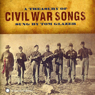 the album cover for Tom Glazer - A Treasury Of Civil War Songs