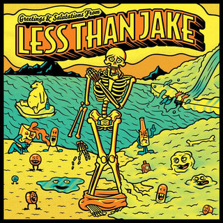 the album cover for Less Than Jake - Greetings & Salutations [Import]