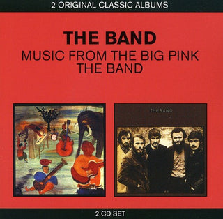 the album cover for The Band - Music from the Big Pink/The Band
