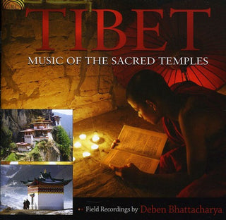 the album cover for Tibet Music Of The Sacred Temples - Tibet: Music of the Sacred Temples