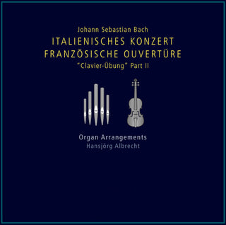the album cover for Hansjorg Albrecht - Clavier-Uebung Part Ii (Hybr)