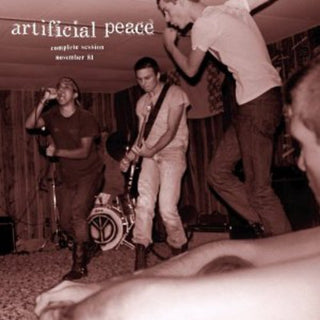 the album cover for Artificial Peace - Complete Session Nov. 81