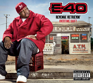 the album cover for E-40 - Revenue Retrievin: Overtime Shift