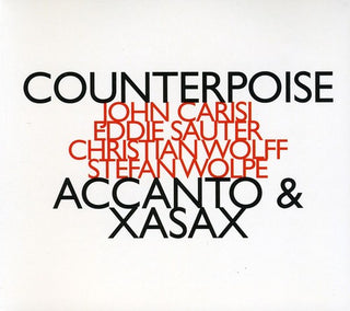 the album cover for Yukiko Sugawara - Counterpoise-Carisi Sauter Wolff Wolpe [Import]