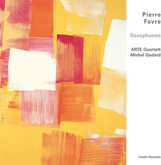 the album cover for Pierre Favre - Saxophones [Import]