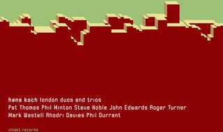 the album cover for Hans Koch - London Duos & Trios [Import]