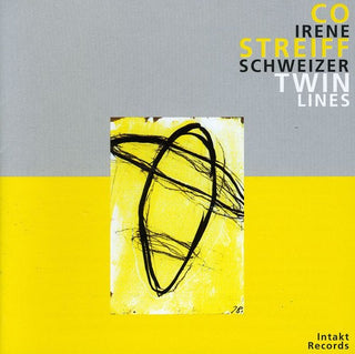the album cover for Irene Schweizer - Twin Lines [Import]