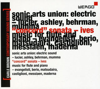 the album cover for Earle Brown Contemporary Sound - Earle Brown Contemporary Sound Series 5 / Various