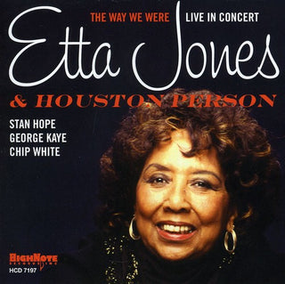 the album cover for Etta Jones & Houston Person - The Way We Were