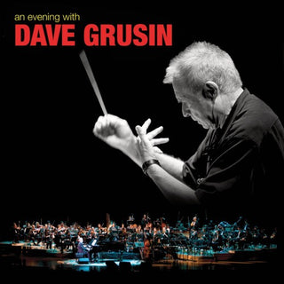 the album cover for Dave Grusin - An Evening with
