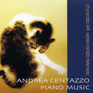 the album cover for Andrea Centazzo - Piano Music