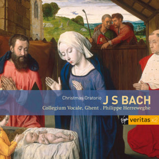 the album cover for PHILIPPE HERREWEGHE - Bach: Christmas Oratorio / Various
