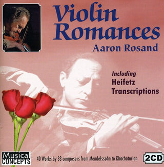 the album cover for Szymanowski/Chopin/Wieniawski - Rosand, Aaron : Aaron Rosand Plays Violin