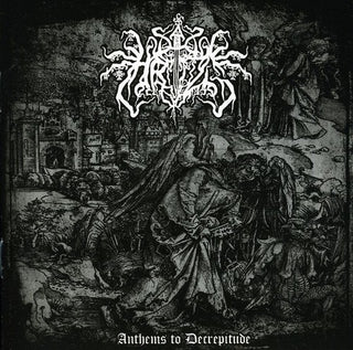 the album cover for Hrizg - Anthems to Decrepitude