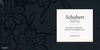 the album cover for Bamberger Symphoniker - Bamberg Schubert Project