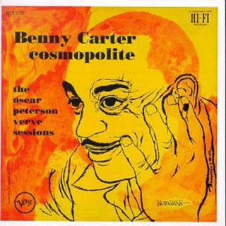 the album cover for Benny Carter - Cosmopolite: Oscar Peterson Verve Sessions