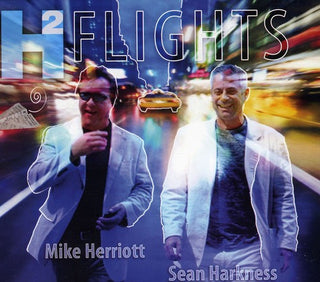 the album cover for Mike Herriott and Sean Harkness - Flights