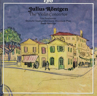 the album cover for Liza Ferschtman - Violin Concertos