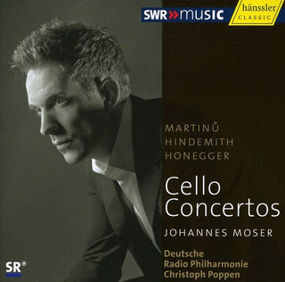 the album cover for Johannes Moser - Cello Concertos