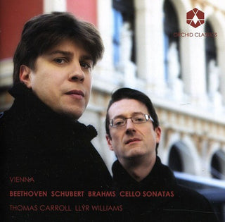 the album cover for Brahms/Schubert/Beethoven - Vienna