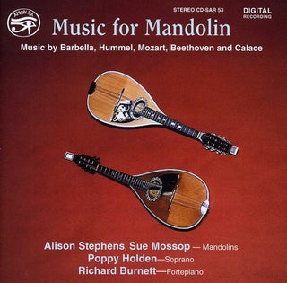 the album cover for Stevens/Mand - Music for Mandolin