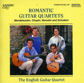 the album cover for The English Guitar Quartet - Romatic Guitar Quartets / Various