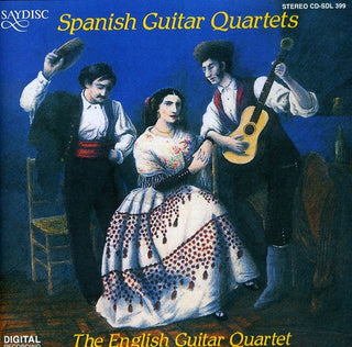 the album cover for The English Guitar Quartet - Spanish Guitar Quartets / Various