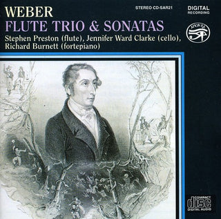 the album cover for Jennifer Ward Clarke - Flute Trio & Sonatas