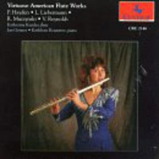 the album cover for KATHERINE KEMLER - Virtuoso American Flute Works