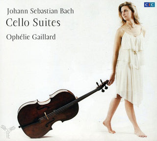 the album cover for Bach / Gaillard - Cello Suites 1-6