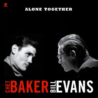 the album cover for Chet Baker & Bill Evans - Alone Together [Import]