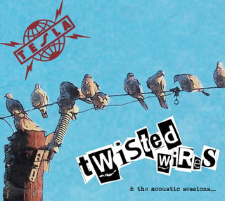 the album cover for Tesla - Twisted Wires