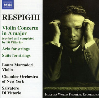 the album cover for Salvatore Di Vittorio - Violin Concerto in a Major