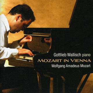 the album cover for Gottlieb Wallisch - Mozart in Vienna