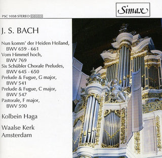 the album cover for Kolbein Haga - Organ Music