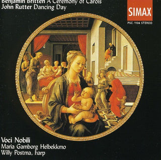 the album cover for Voci Nobili - Ceremony of Carols / Dancing Day