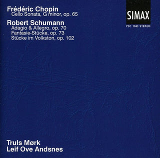 the album cover for Truls MÃ¸rk - Cello Sonata in G minor / Adagio & Allegro