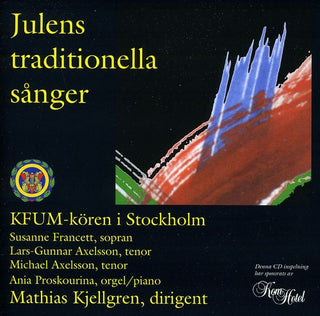 the album cover for Mathias Kjellgren - Julens Traditionella Sanger