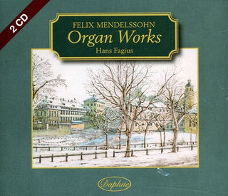 the album cover for HANS FAGIUS - Organ Works
