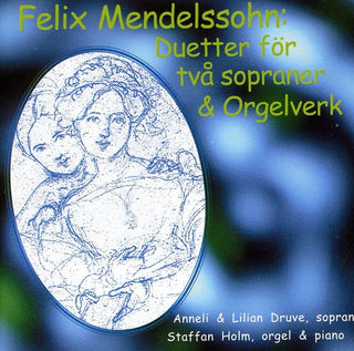 the album cover for Staffan Holm - Duetter & Orgelverk