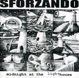 the album cover for Sforzando - Midnight at the Lighthouse