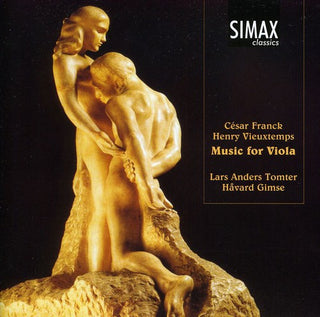 the album cover for Vieuxtemps/Franck - Music for Viola