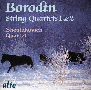 the album cover for Shostakovich Quartet - String Quartets Nos 1 & 2