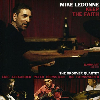 the album cover for Mike Ledonne - Keep the Faith