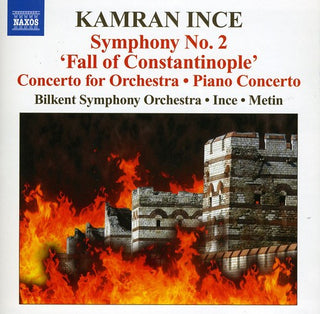 the album cover for K. Ince - Symp 2 Fall of Constantinople / Cto for Orch
