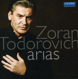 the album cover for Zoran Todorovich - Arias