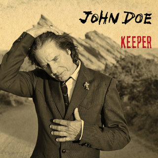 the album cover for John Doe - Keeper