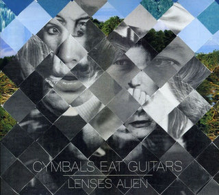 the album cover for Cymbals Eat Guitars - Lenses Alien